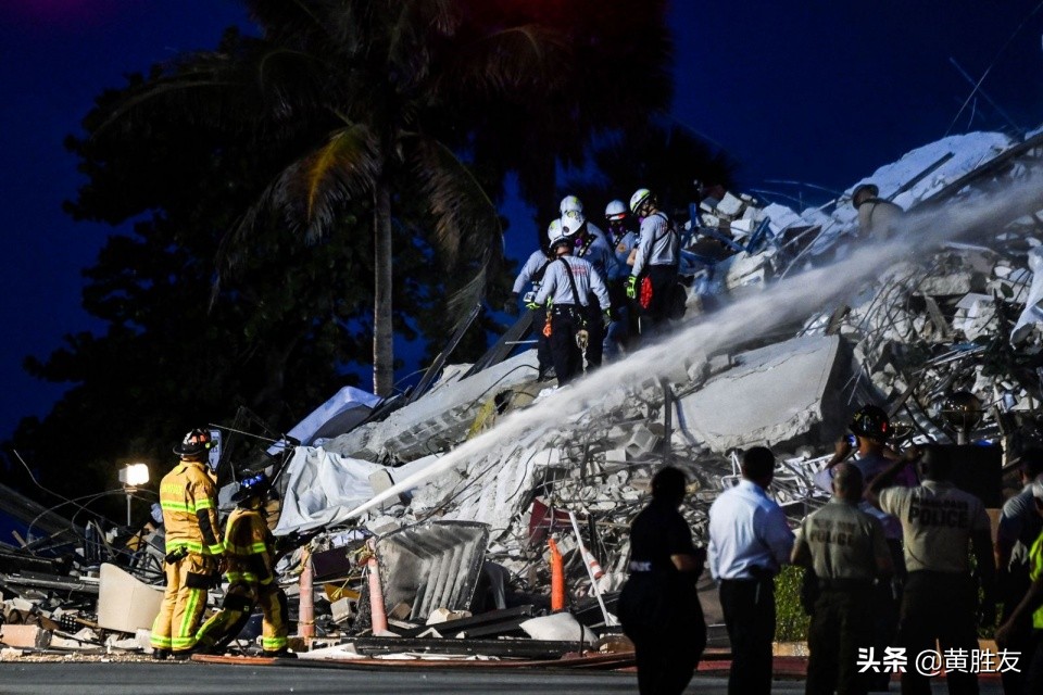 美国迈阿密公寓楼倒塌死亡人数,美国迈阿密公寓坍塌已致159人失踪