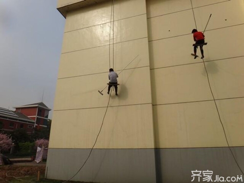 外墙粉刷多少钱一平方家装大讲堂:外墙涂料合格率为75%