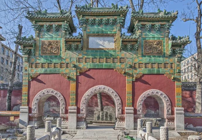 北京国子监琉璃牌楼,北京历史上的琉璃牌楼