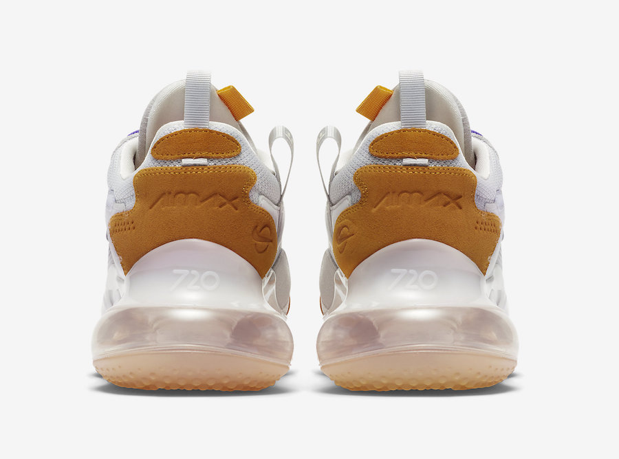 LSU母校配色！全新OBJxAirMax720预告释出