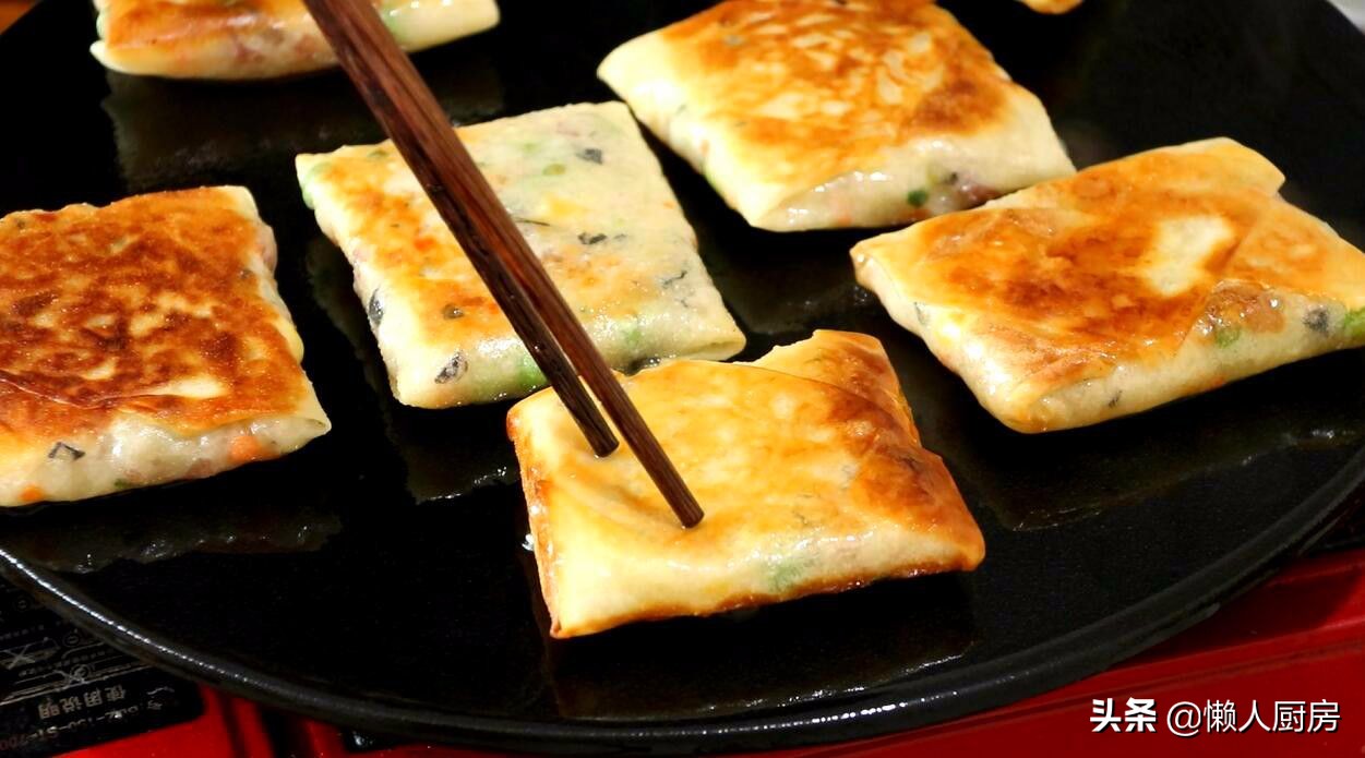 自己做春卷皮再包春卷是怎么做的,春卷皮怎么做不用电饼铛