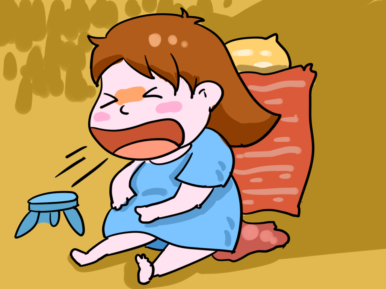 临产频繁去厕所和见红,准备临盆时见红是什么原因