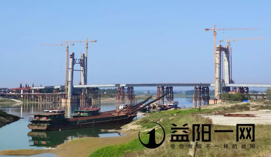 益阳青龙洲大桥最新进度,益阳市青龙洲大桥何时完工