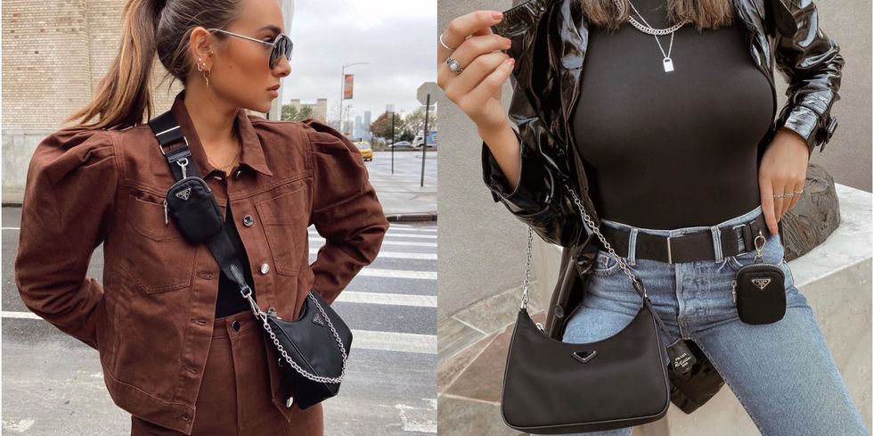 prada男士单肩尼龙小包,prada尼龙小包