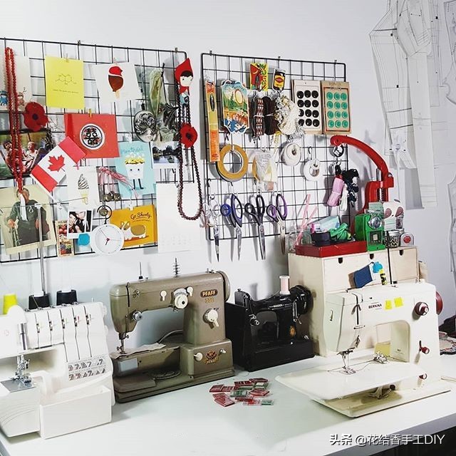 美丽的工作间，幸福的小窝窝，做手工的人都爱它