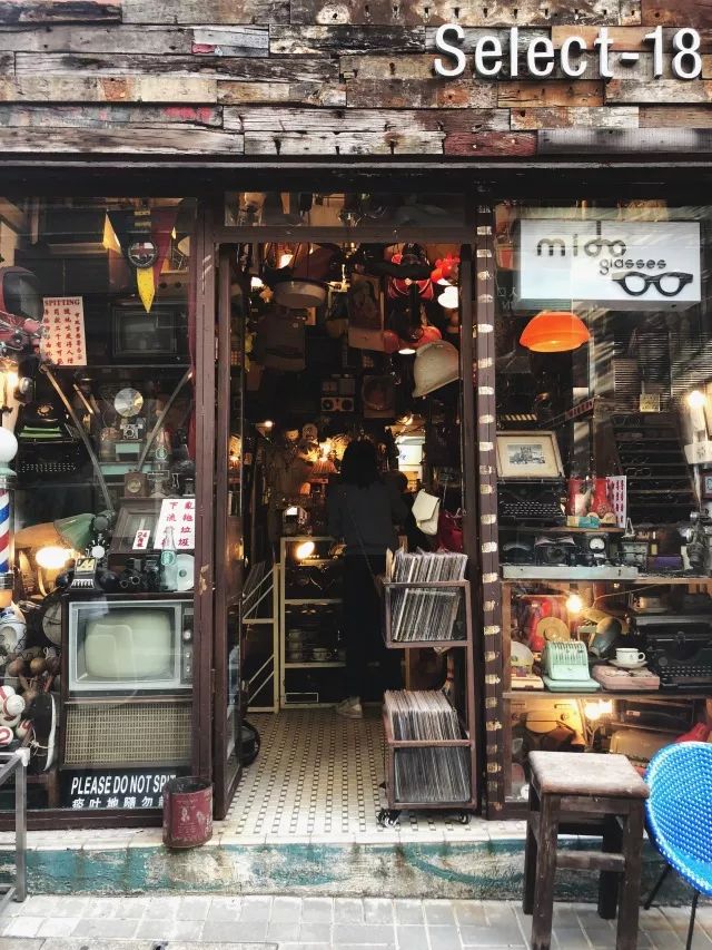 香港旧城中环小店美食