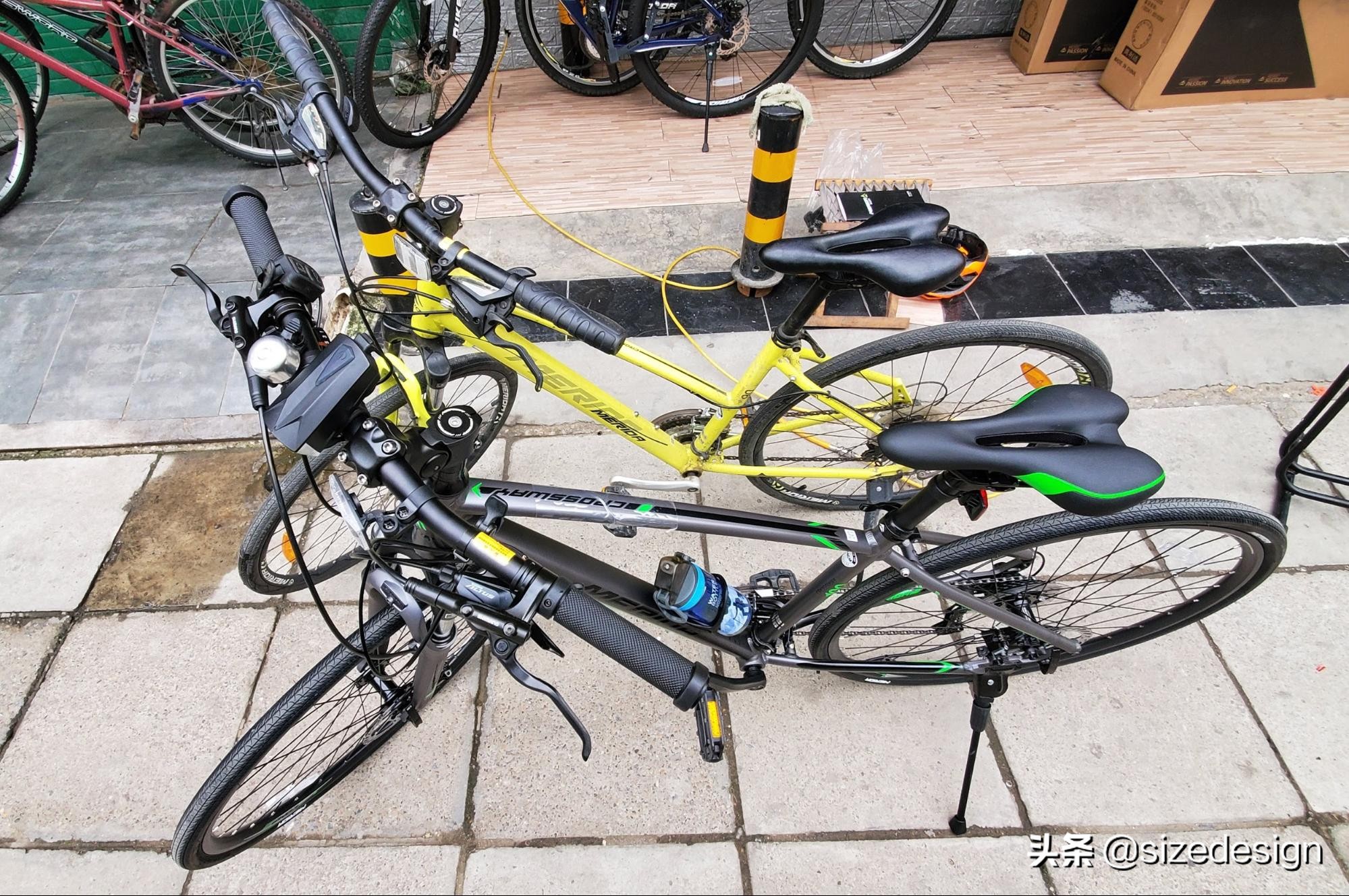 买下车行所有车,美利达全部车