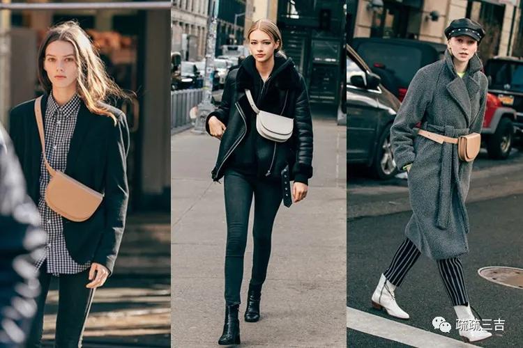 韩剧小女孩背个斜挎包,小众轻奢女士包袋