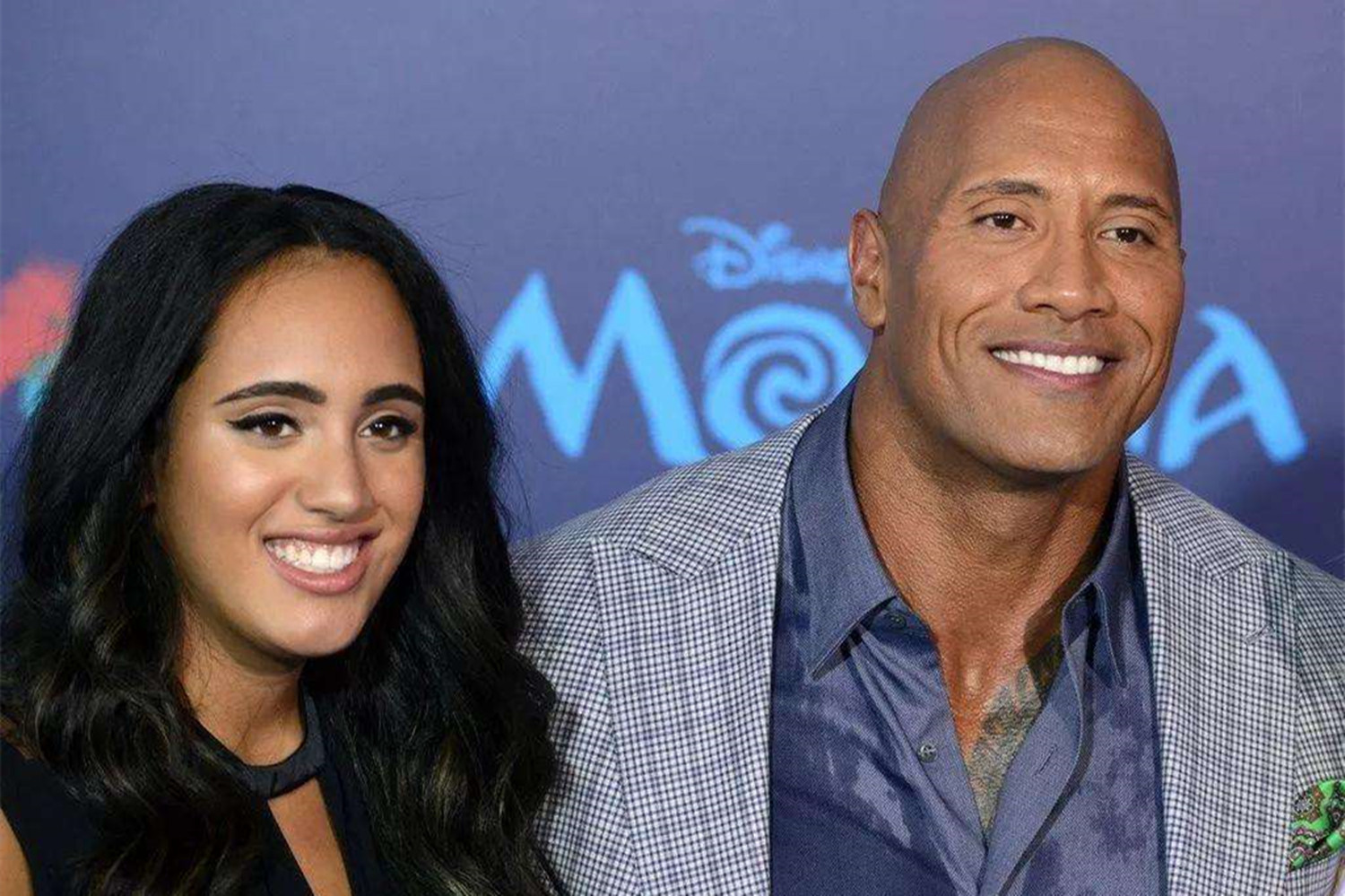 巨石强森有多爱她女儿,巨石强森正式加入血统家族