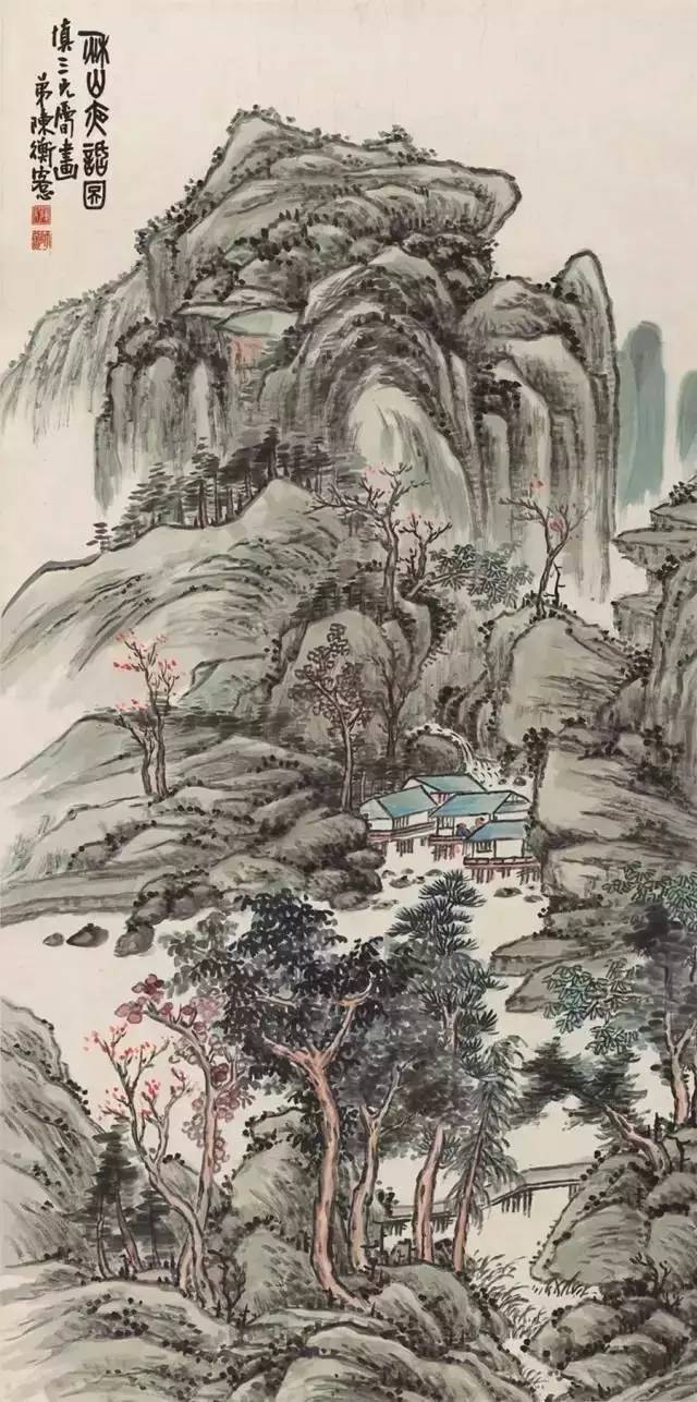 国画大师陈师曾作品,中国绘画史陈师曾