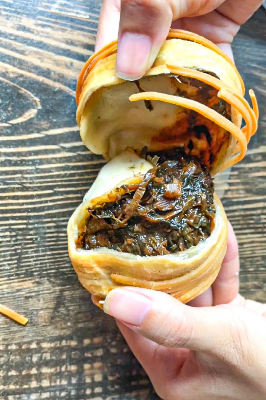 正宗老字号饼店,济南18年网红饼