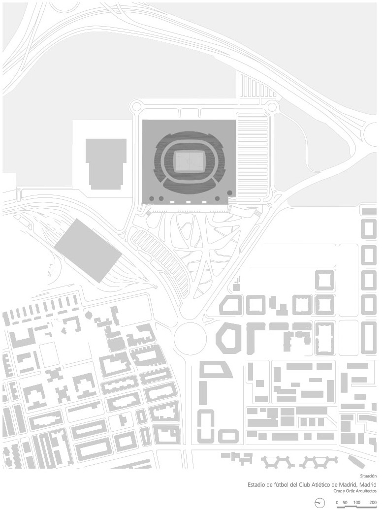 马德里竞技万达大都会球场外观,马德里竞技足球俱乐部