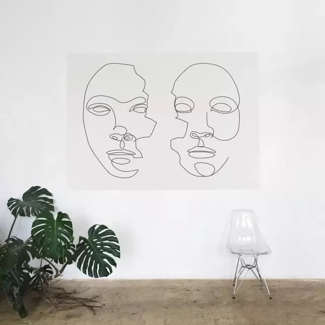 画logo有几种画法,一笔就能画出来logo