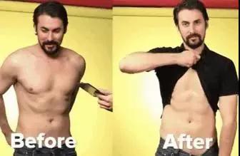 有腹肌的怎么拍照,拍照时怎样让自己有腹肌