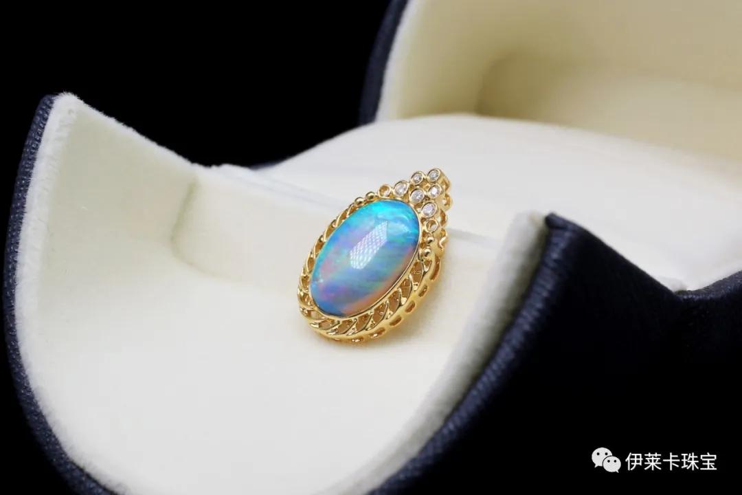 珠宝欣赏欧泊,伊莱卡珠宝的黄金纯不纯