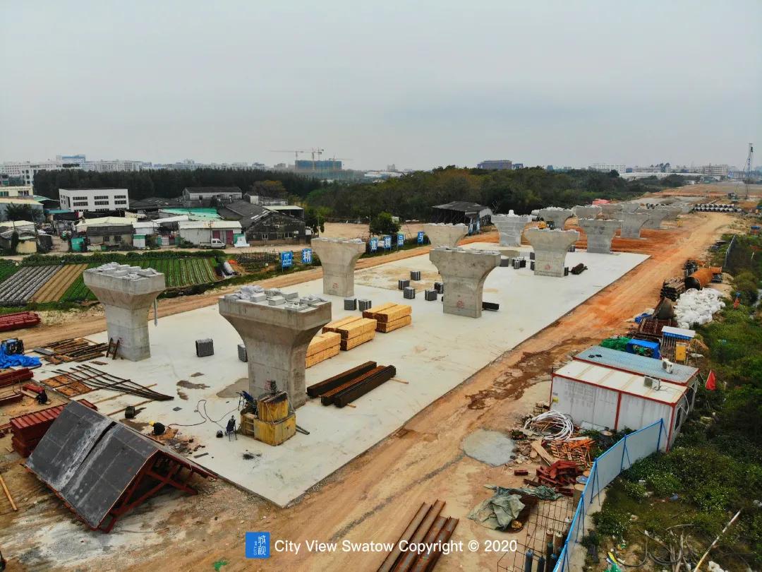 汕头城视,汕头市汕北大道互通立交规划图片