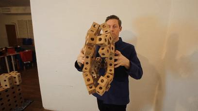 用折纸做多变魔方,用折纸叠的变形魔方