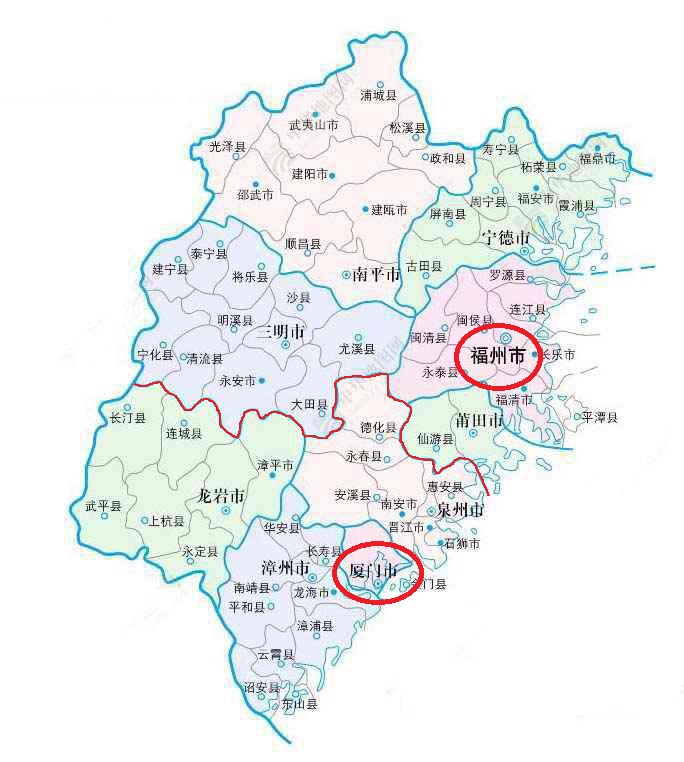 福建1955年行政区划,关于优化福建行政区划设置的建议