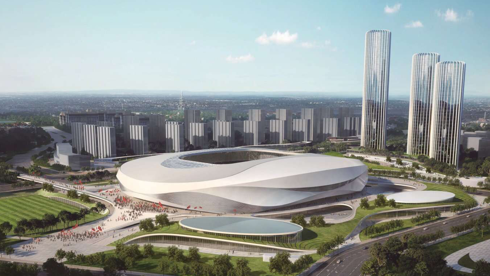 设计最漂亮专业足球场,中国8座专业足球场