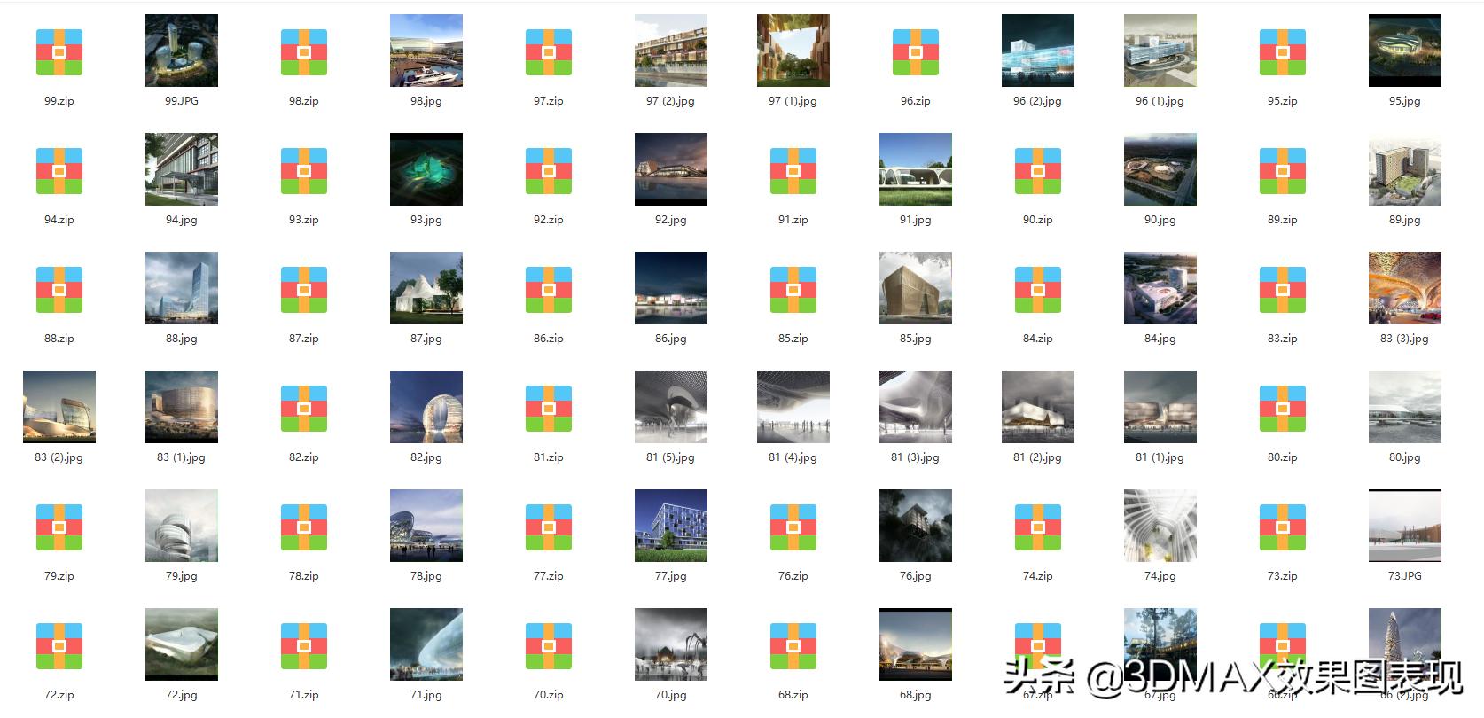 3d室外建筑效果图出图,3d仿古建筑模型效果图