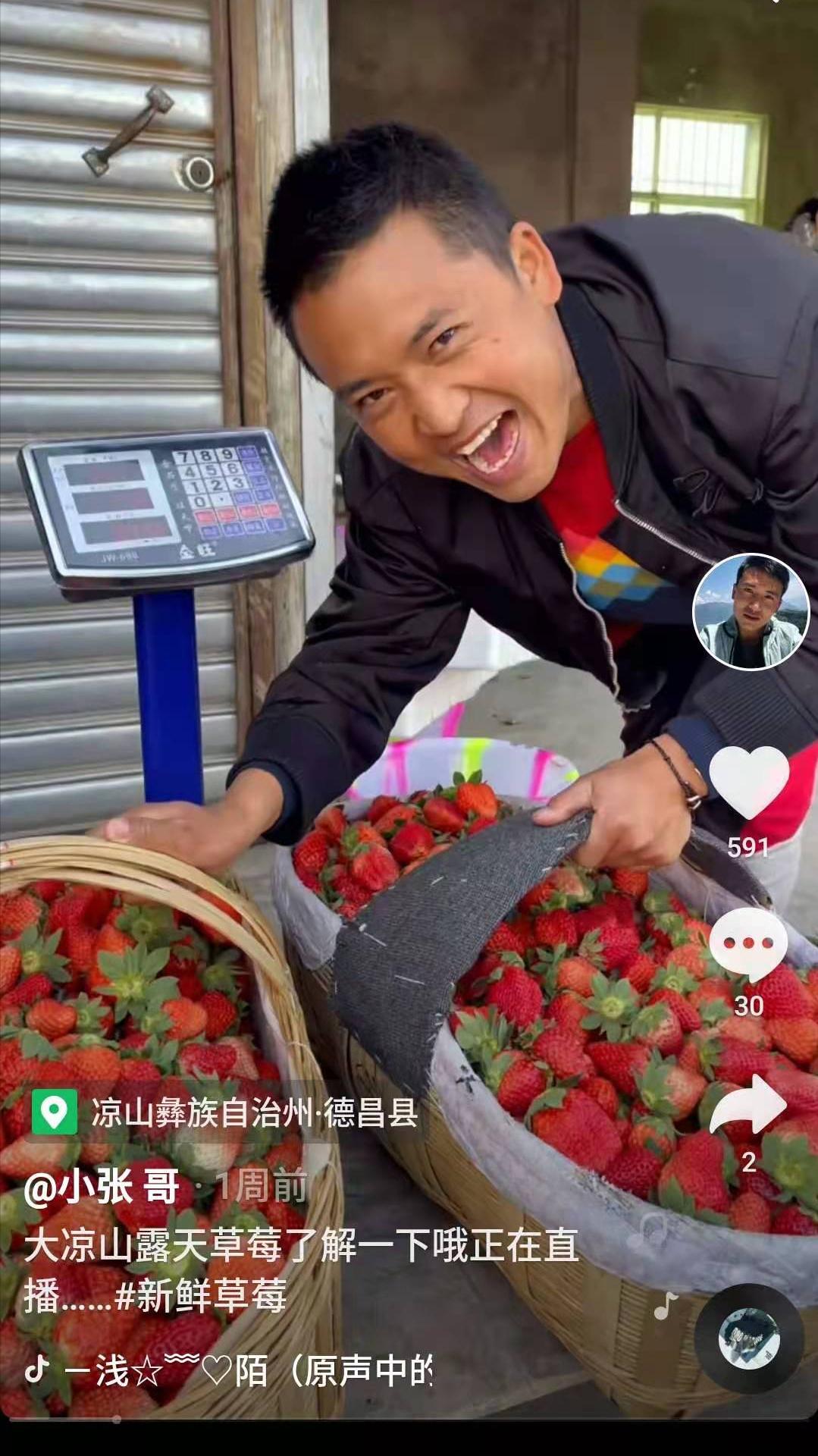 张凡、马支巧、盛龙霞3名主播将在凉山年货节主会场直播带货