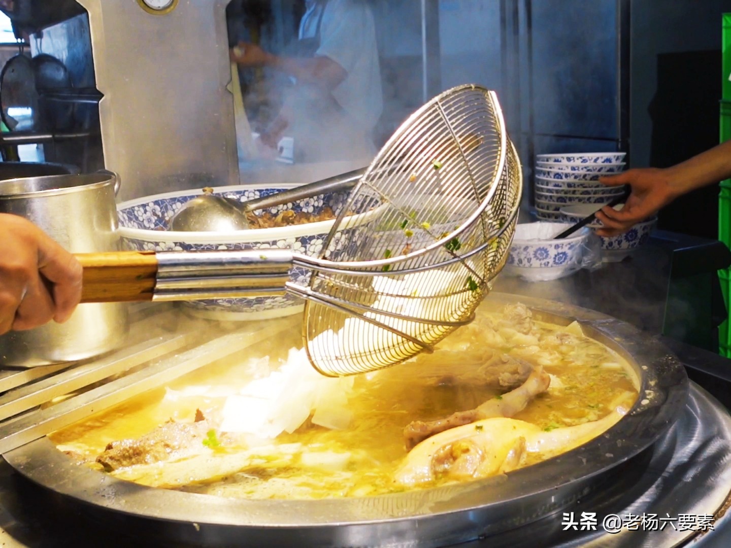 兰州市磨沟沿老字号牛肉面,兰州最有名的老字号牛肉面在哪里