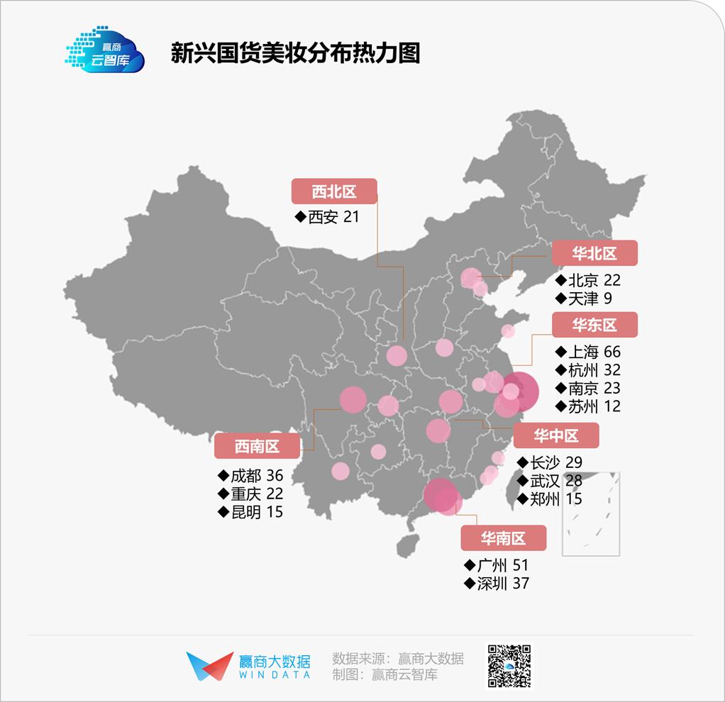 新潮国货美妆品牌店铺,新国货美妆店铺