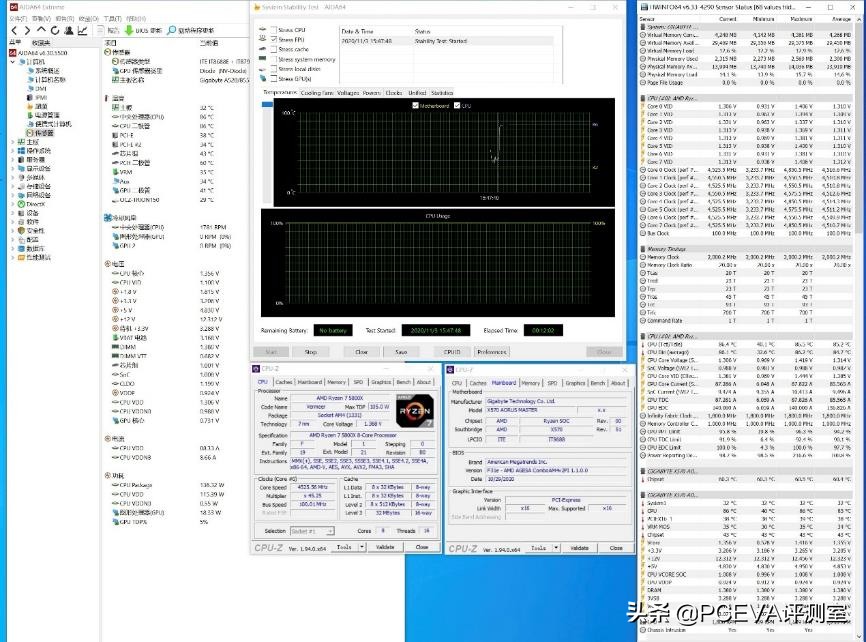 锐龙73800x对比锐龙55600x,锐龙75800h和锐龙76800h