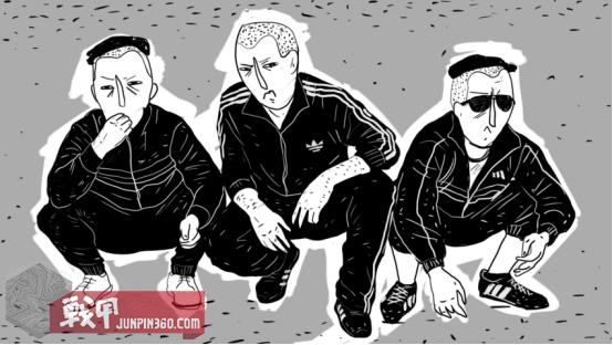 俄罗斯街头年轻人阿迪达斯,俄罗斯三叶草青年