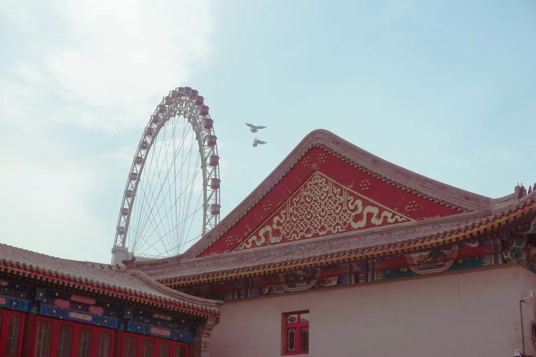 天津绝美夜拍,天津超美晚霞