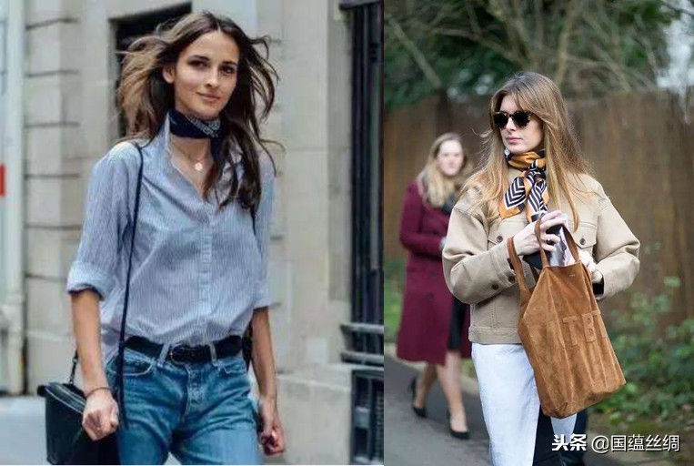 系丝巾的方法视频冬天,冬天适合戴丝巾吗