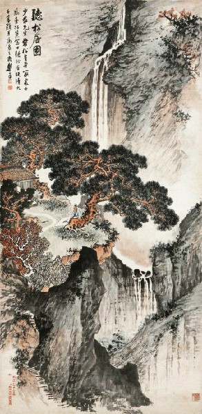 郑午昌花鸟,丝鬓散人郑午昌百幅绘画作品赏析