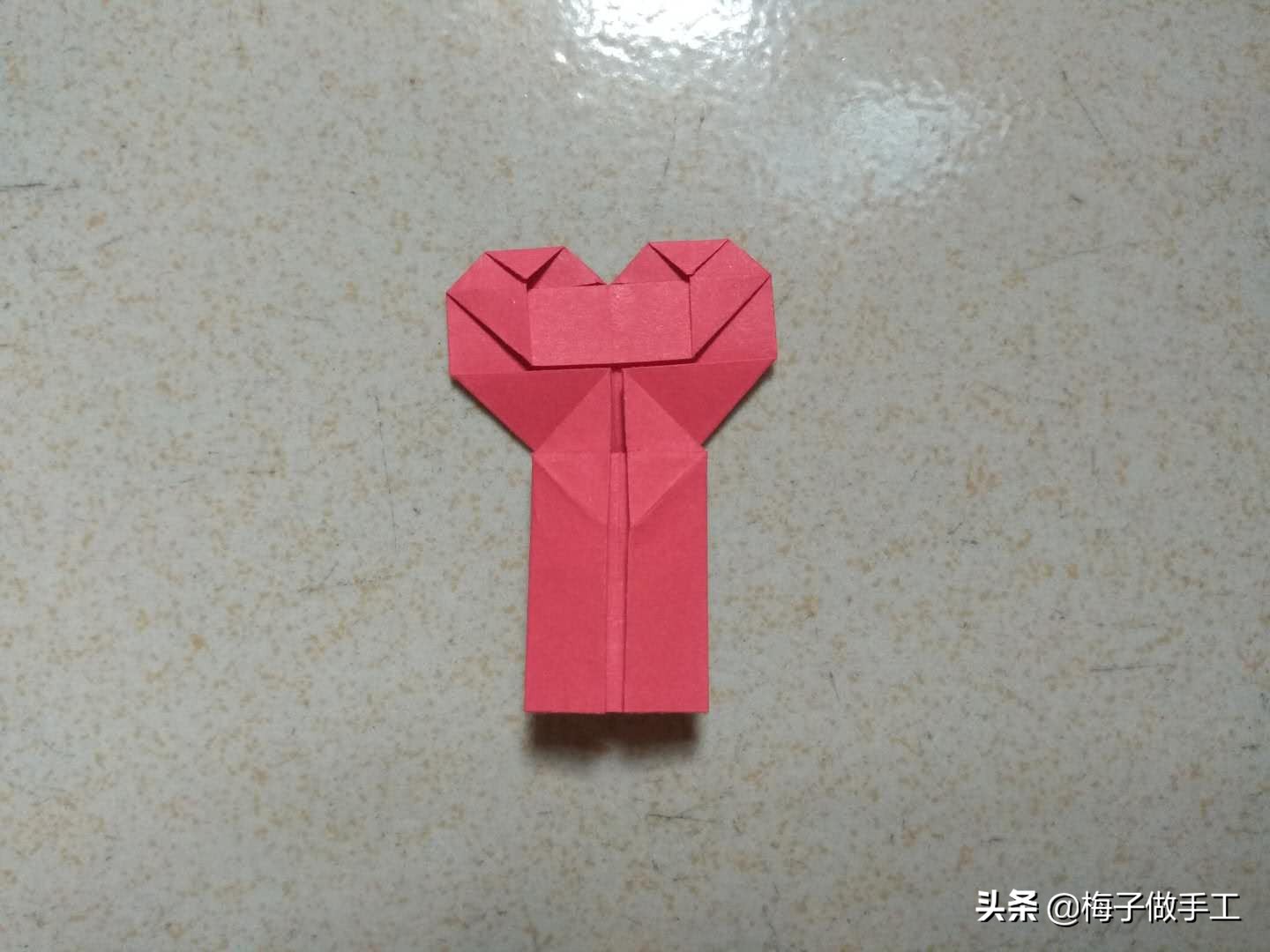 520折纸爱心怎么放好看,520爱心折纸慢动作