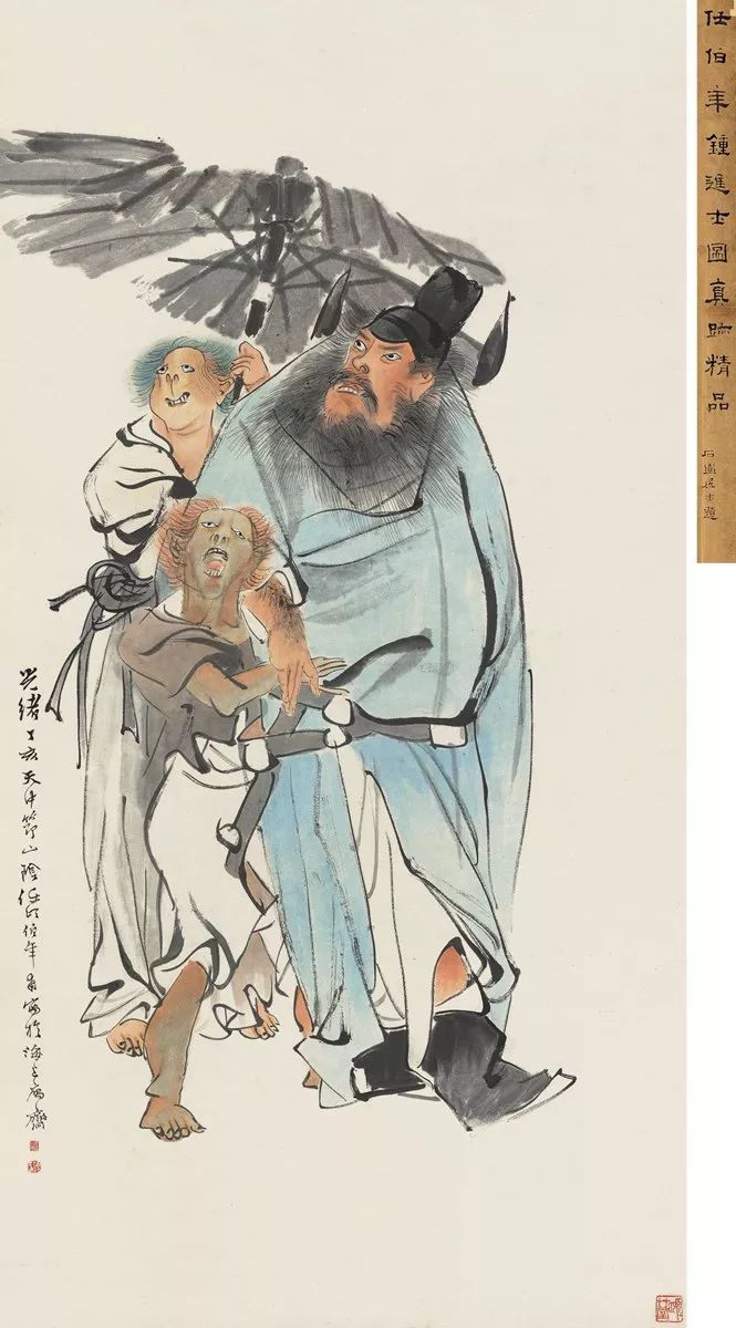 任伯年的经典高清花鸟画作品 (任伯年人物画高清图)