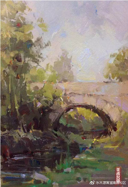 色彩风景写生小学生,色彩风景写生作画视频