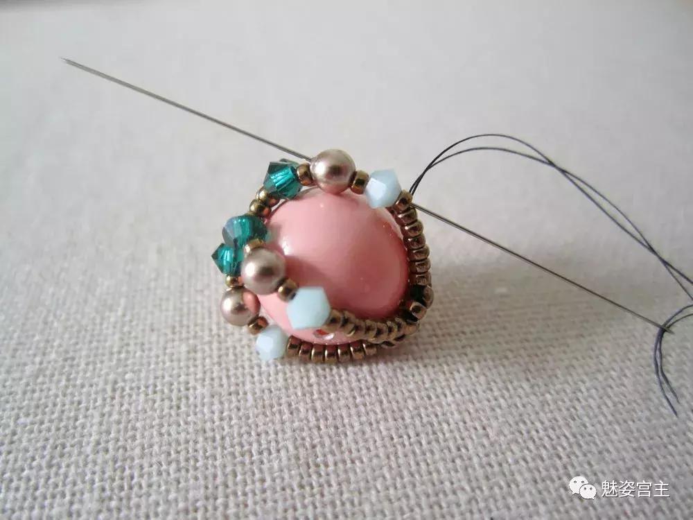 嘉德罗斯耳环怎么做教程,送你一副耳环