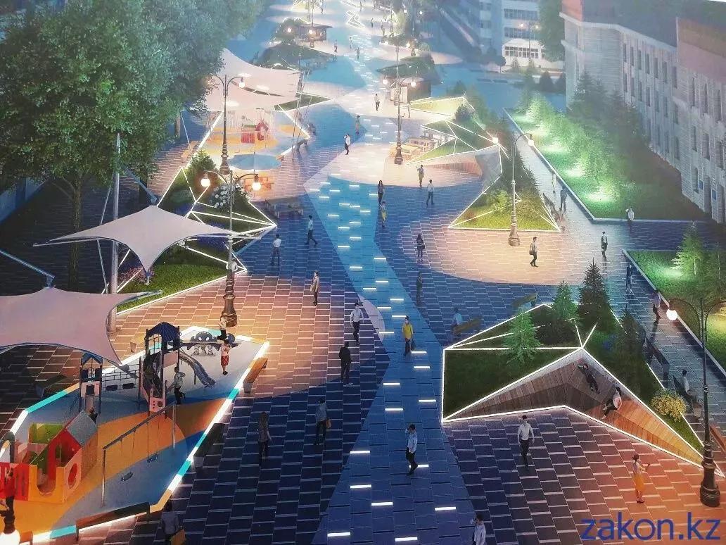 道路设计效果图,个性路面设计