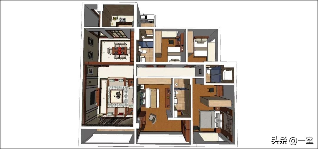 su别墅模型库合集,大师su模型