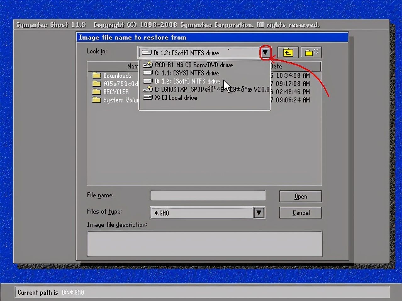 ghost使用教程图解ios,ghost软件备份和恢复系统的步骤