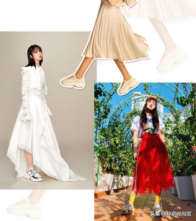 老爹鞋显瘦显脚小高级感,显高显瘦显腿长秋冬季老爹鞋