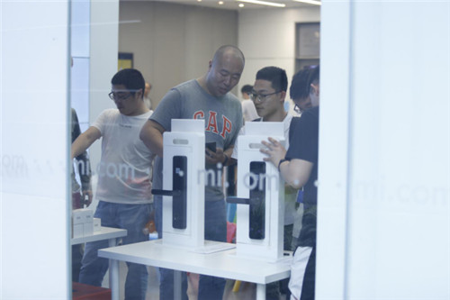 米家智能锁开门,米家智能门锁开锁