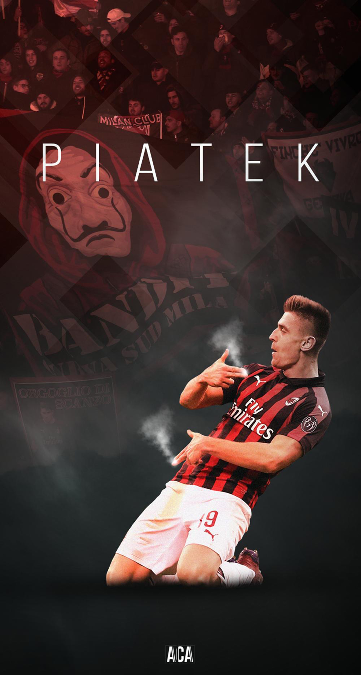 伊布足球壁纸,ac米兰伊布壁纸