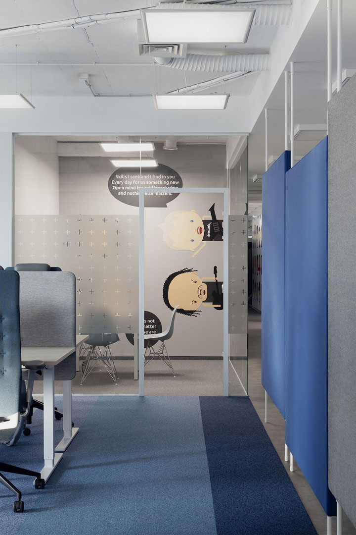 卡通乐园保加利亚软件公司Accedia索非亚办公设计欣赏