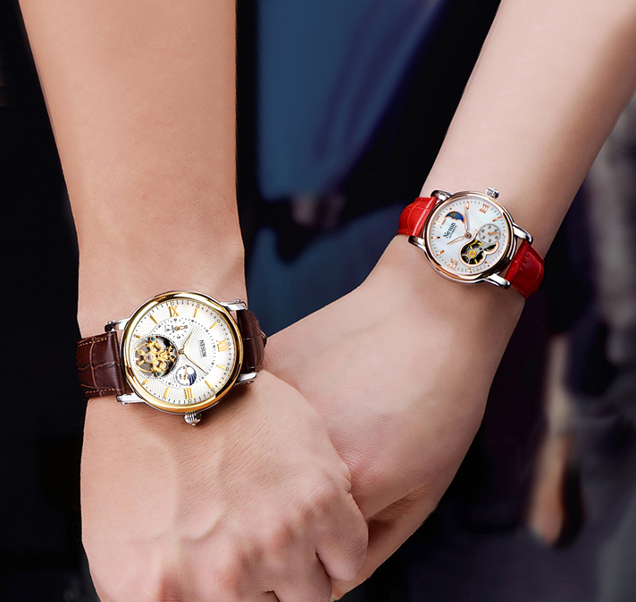 豪伦诗和尼尚手表,尼尚手表自动男表990