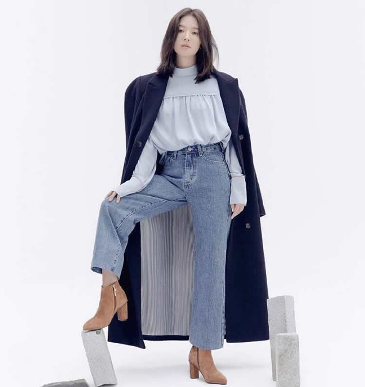 宋慧乔同款千鸟格,宋慧乔千鸟格搭配