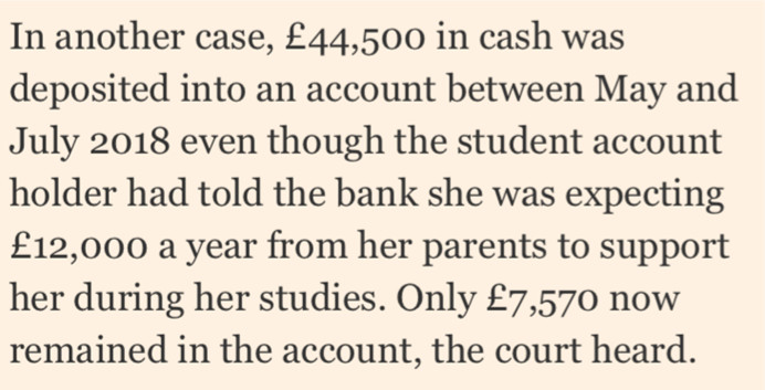 留学生被卷入洗钱案,留学生被卷进跨国洗钱