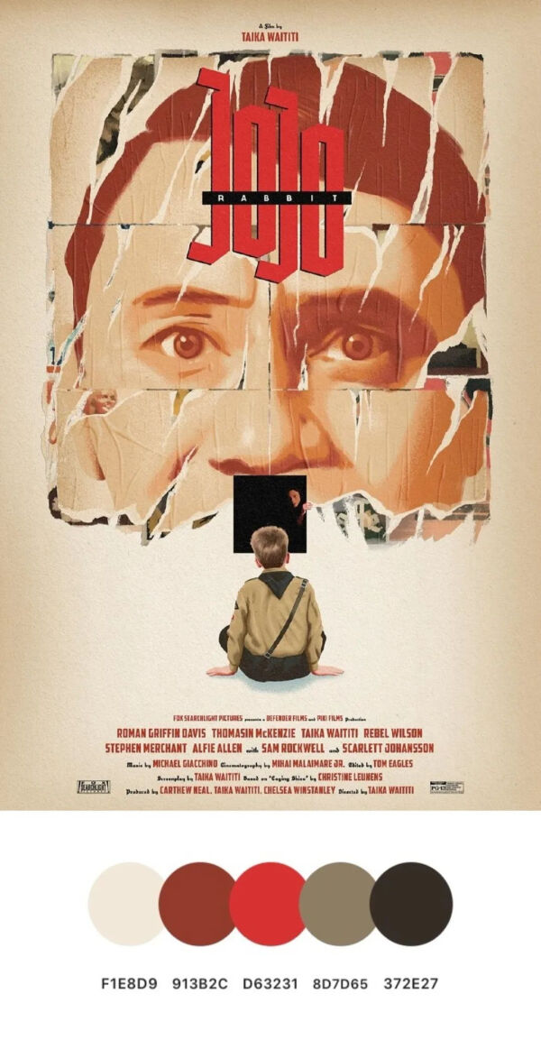 分享一些构图精致的电影海报,100张电影海报手绘