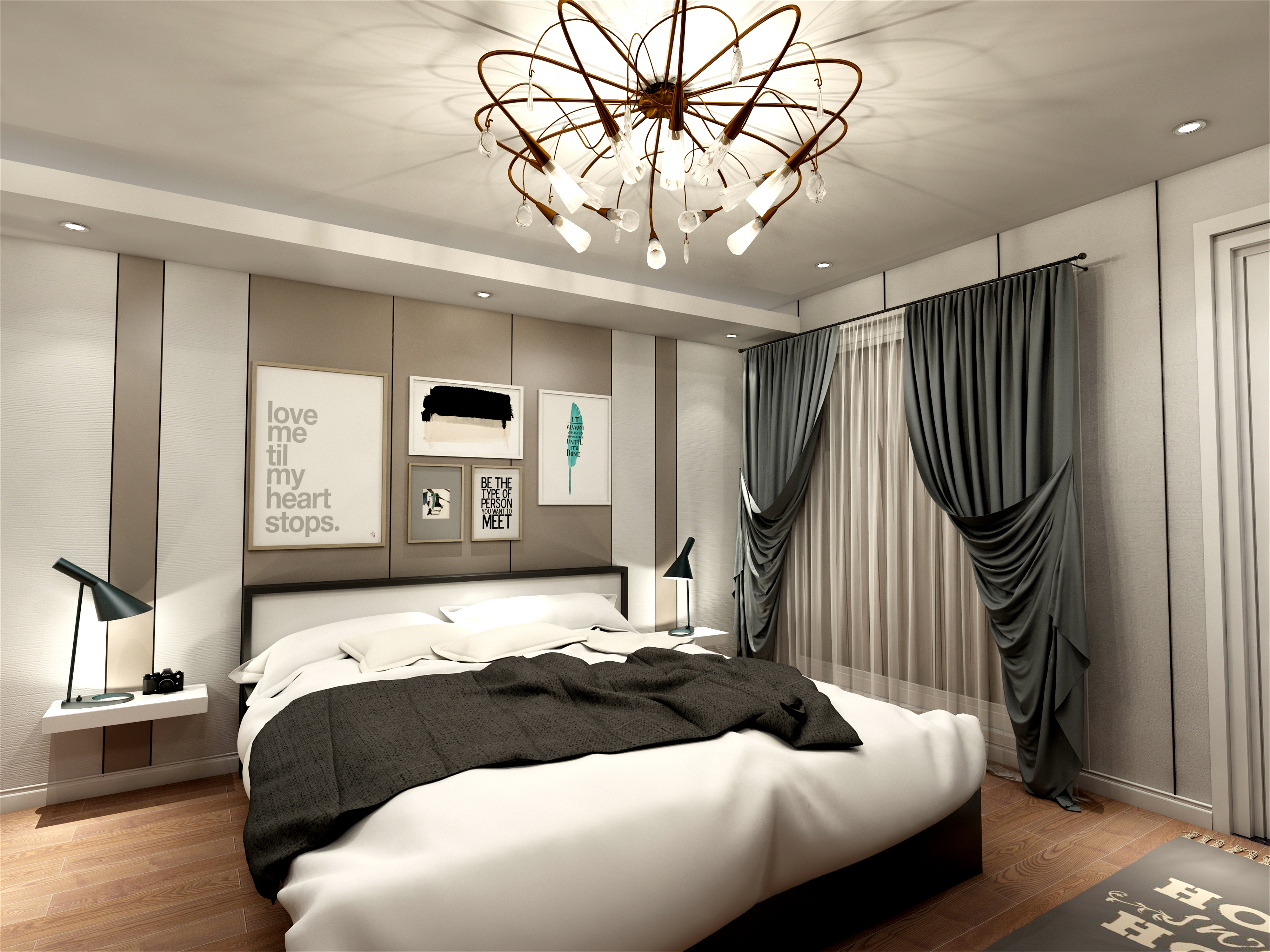 灰度空间的极致与质感,灰度空间越简约越优雅