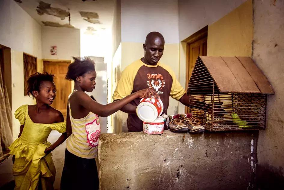 塞内加尔摔跤场景,塞内加尔人摔跤视频