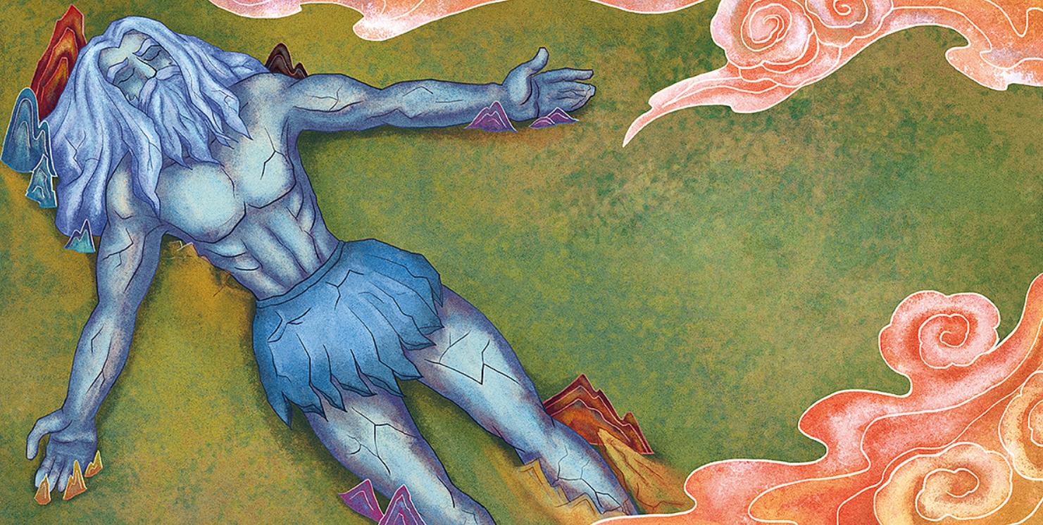 开天辟地的盘古，最初是一条狗？盘古大神究竟从何而来？